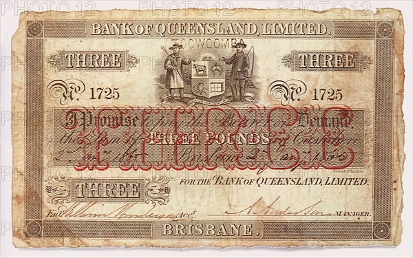 Australian Three Pounds