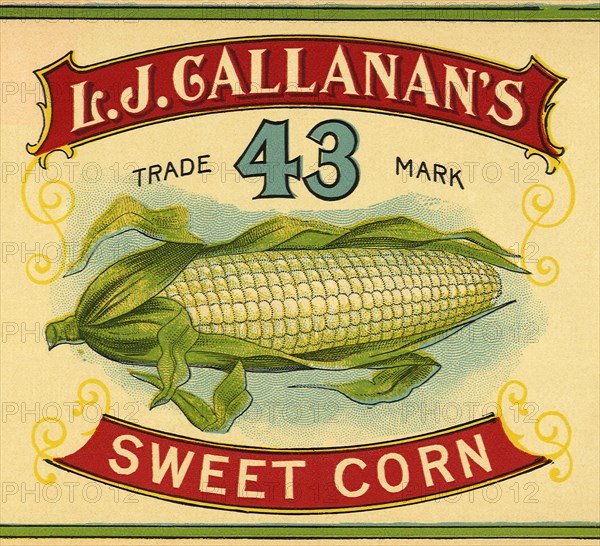 Sweet Corn Label