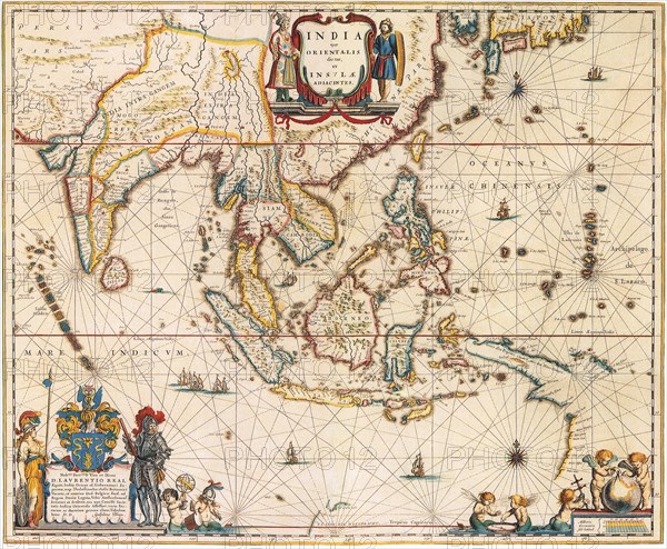 Map of East Indies 1635