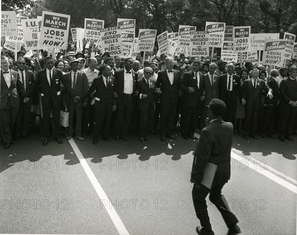Civil Rights leaders at March on Washington
