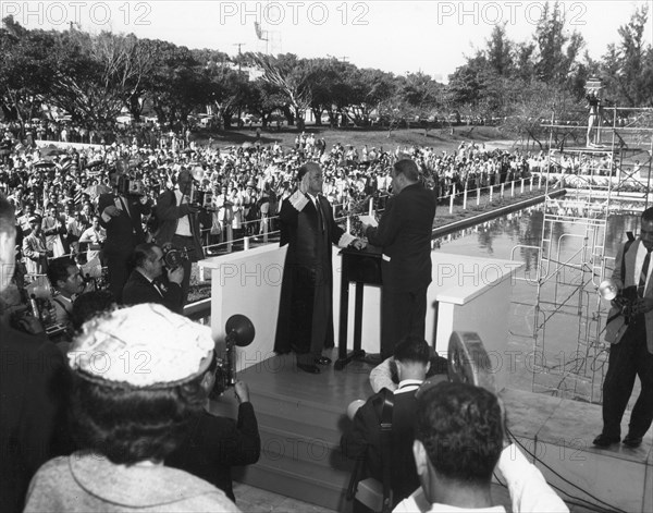 Luis Munoz Marin Sworn In