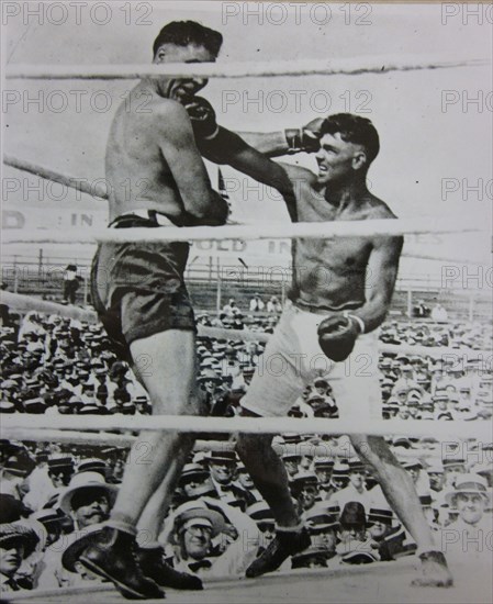 Unidentified 1920-era  Boxing match