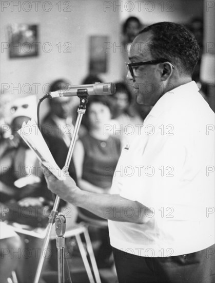 Langston Hughes Speaking