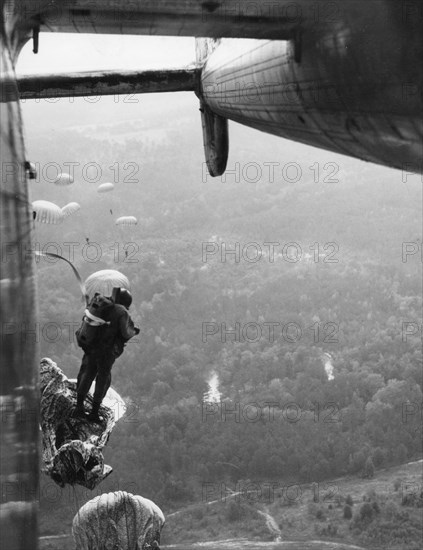 Paratrooper Training Jump