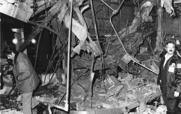 Bomb Damage at LaGuardia Airport