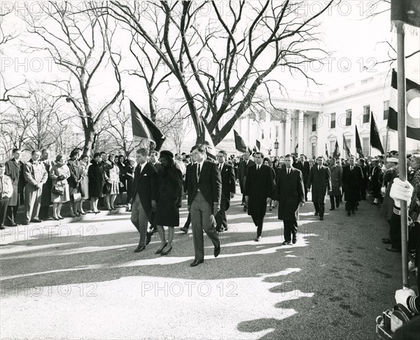 Funeral Family Marching