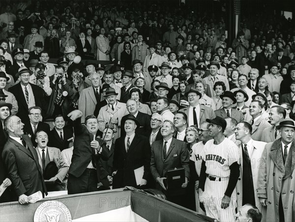 jfk throwing out the first ball