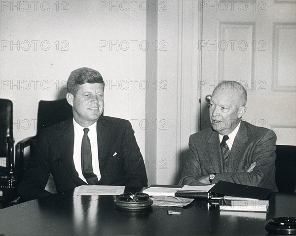 Kennedy and Eisenhower