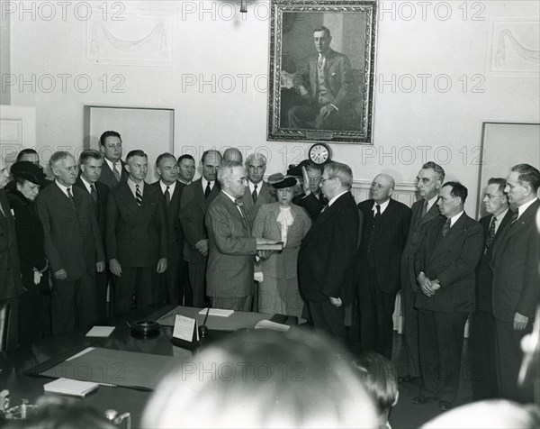 Truman's swearing-in