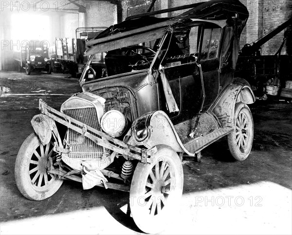 Automobile from Car Accident 1929 .