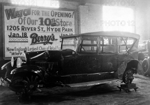 Automobile from Car Accident 1929 .