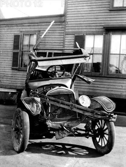 Automobile from Car Accident 1929.