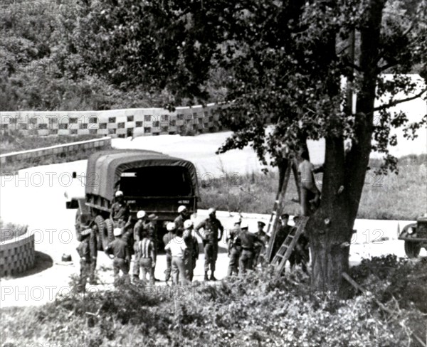 Tree Pruning Incident in the Joint Security Area (Panmunjon) within the Korean Demilitarized Zone circa 1976.