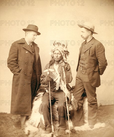 Little,' the instigator of Indian Revolt at Pine Ridge, 1890.