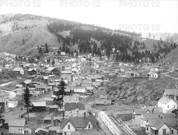 Deadwood, [S.D.] from Engleside  1888.