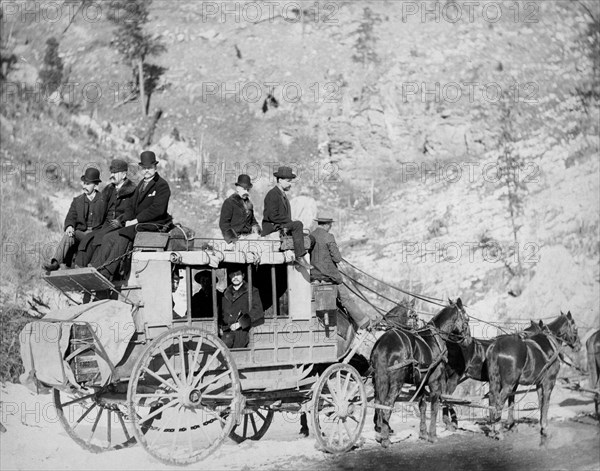 The Deadwood Coach' 1889.