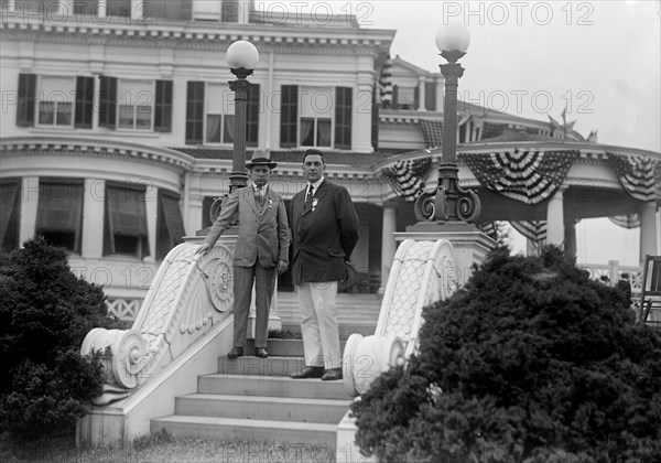 Shadow Lawn New Jersey, Summer White House, Notification ceremonies circa 1916 .