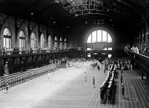 1917 United States Naval Academy Graduation Exercises .