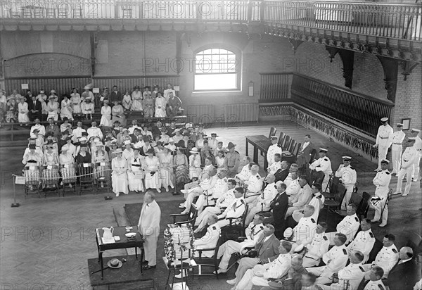 1917 United States Naval Academy Graduation Exercises .