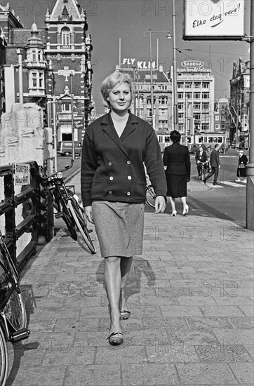 Actress Marlies van Alcmaer / Date September 10, 1963.