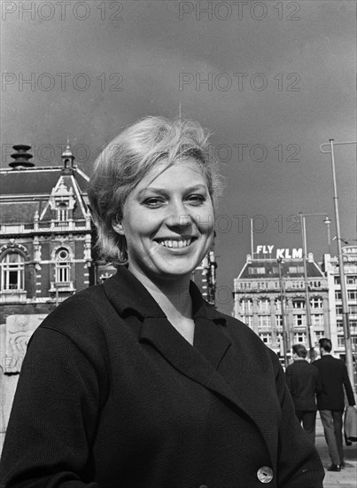 Actress Marlies van Alcmaer / Date September 10, 1963.