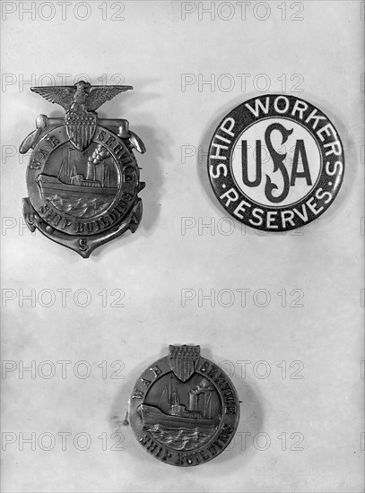 Unique individual United States army medals and decorations circa 1917.