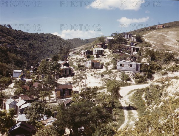 A town in Puerto Rico December 1941.