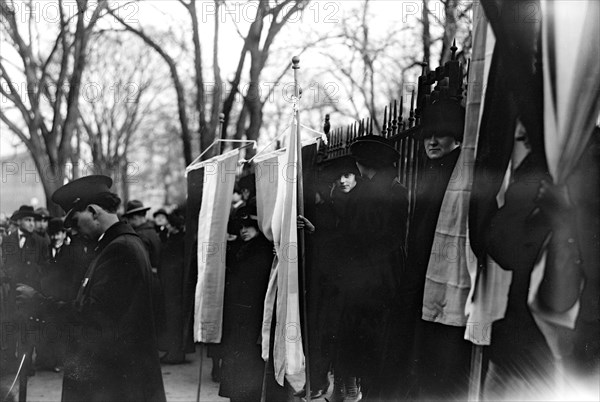 Woman Suffrage Movement - Washington D.C. 1918.