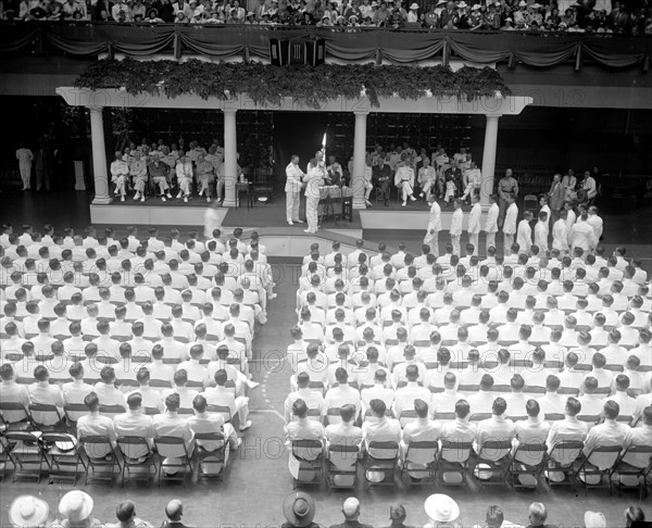 1937 Naval Academy Graudating Class of Midshipmen .