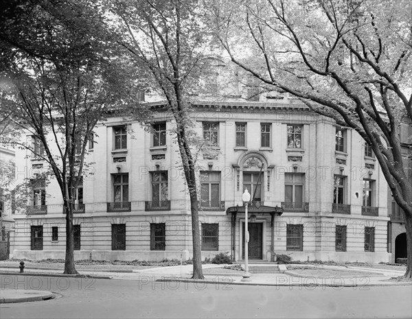 Argentina Embassy 1600 New Hampshire Avenue in Washington D.C. circa 1937.