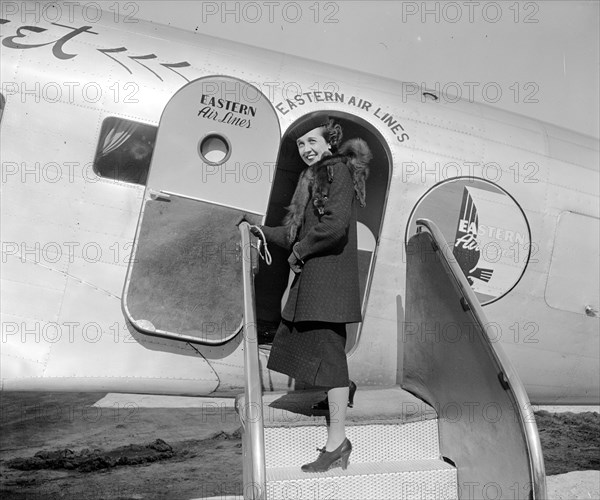 Adelaide Henry, Council for Eastern Air Lines, 3/9/38 .