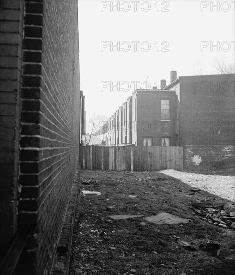 Washington D.C. Slums in 1939.