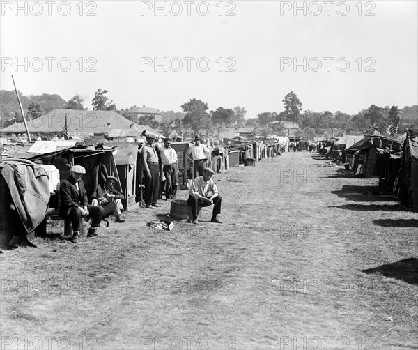 Bonus Army camp, Anacostia, Washington, D.C.? circa 1932.