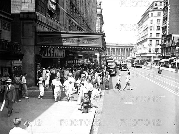 Fox Theater: Joe 'Wanna Buy a Duck' Joe Penner in person. Washington, D.C. circa June 1934.