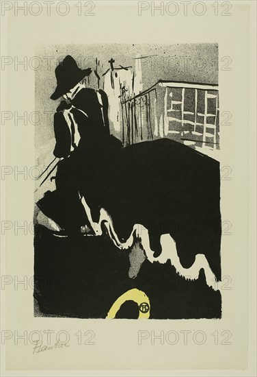 1893 Art Work -  The Last Song - Henri de Toulouse-Lautrec.