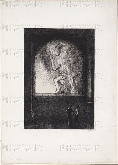 1893 Art Work -  Light Odilon Redon.