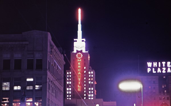 Mercantile Building in Dallas Texas circa 1956.