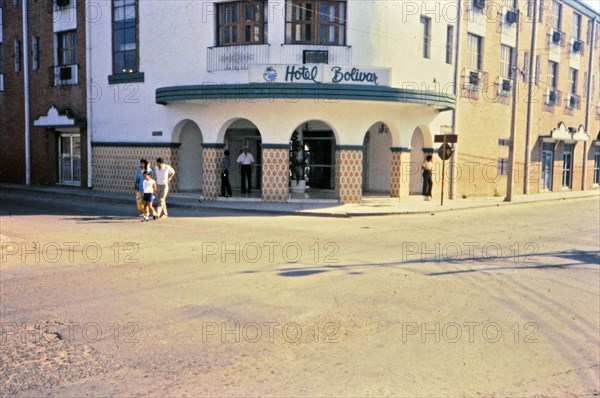 (R) Latin America / Honduras circa 1987 - Hotel in town of San Pedro Sula Honduras.