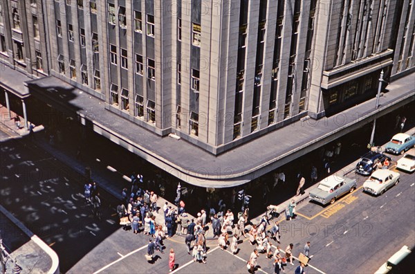 1961 Africa - Downtown area of Johhanesburg ? South Africa.