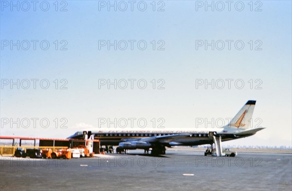 Eastern Airlines Golden Falcon Jet circa 1961.