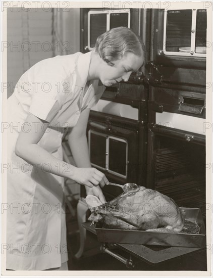 Basting a Turkey