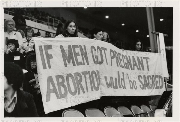 Pro-Abortion Banner, 1977