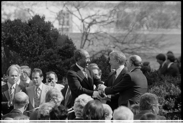 Egypt-Israelis Peace Treaty Ceremony