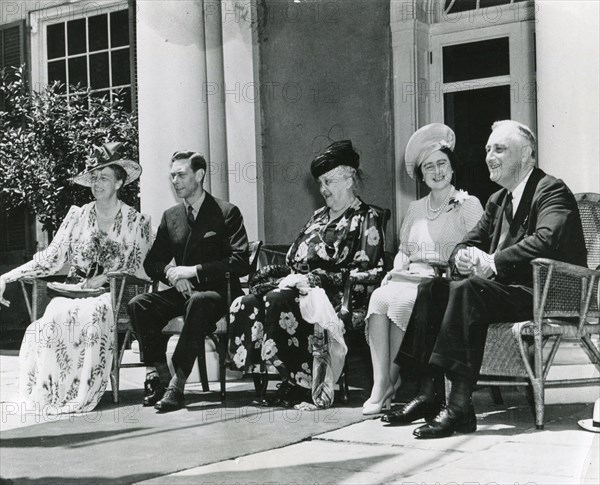 FDR with King and Queen