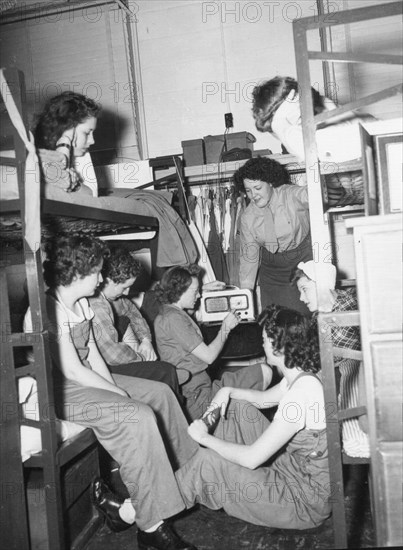 Female Marines in their Barracks