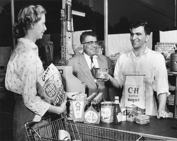 Grocery Store customer and employees