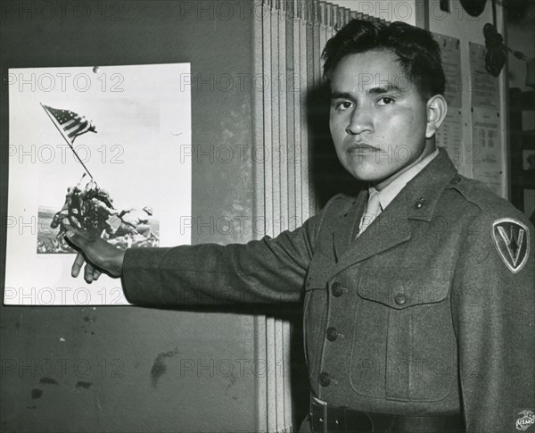 Ira Hayes on War Bond Publicity Tour