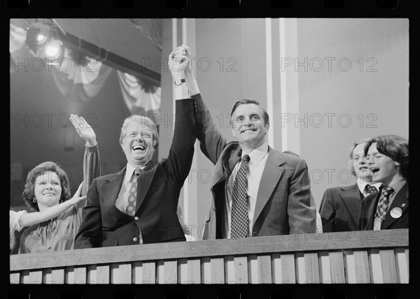 Jimmy Carter and Walter Mondale