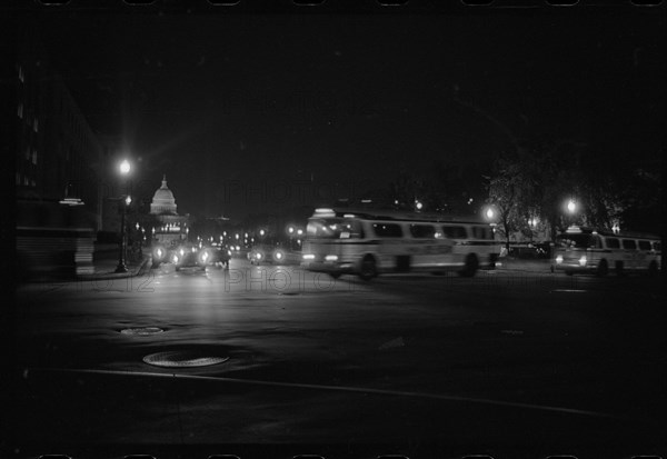 Marchers departing after March on Washington