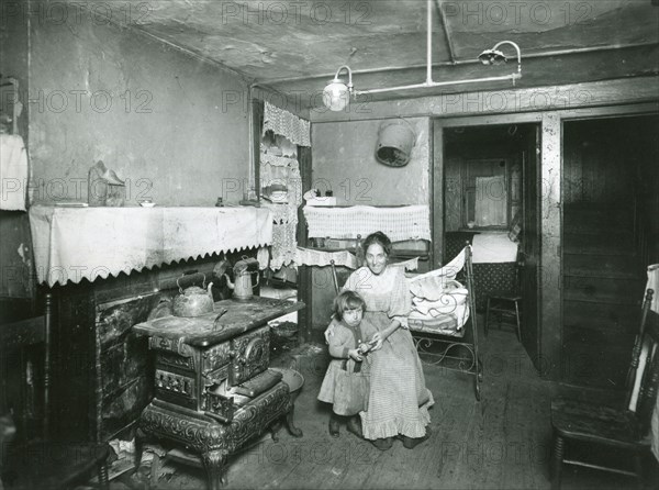 Tenement Mother and Children